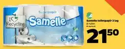 Netto Samelle toiletpapir 2 lag tilbud
