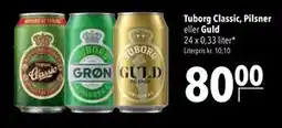 Citti Tuborg Classic, Pilsner eller Guld tilbud