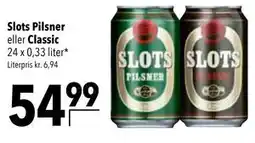 Citti Slots Pilsner eller Classic tilbud