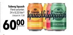Citti Tuborg Squash tilbud