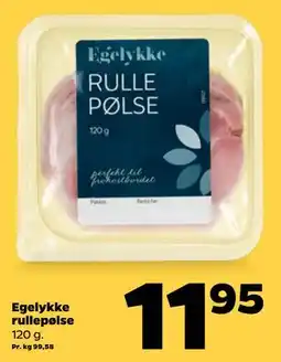Netto Egelykke rullepølse tilbud