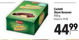 Citti Carletti Skum Bananer tilbud
