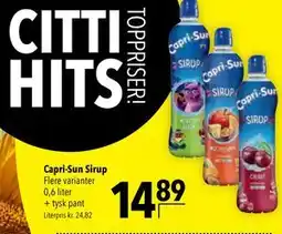 Citti Capri-Sun Sirup tilbud