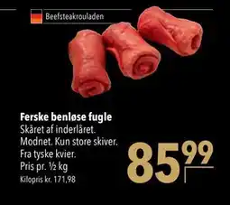 Citti Ferske benløse fugle tilbud