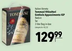Citti Tommasi Viticoltori Graticcio Appassimento IGP tilbud