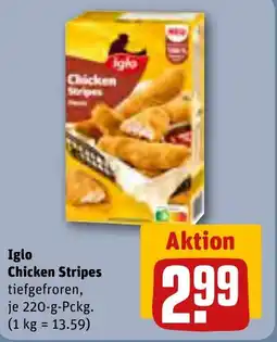 REWE DE Iglo Chicken Stripes tilbud