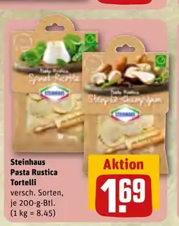 REWE DE Steinhaus Pasta Rustica Tortelli tilbud