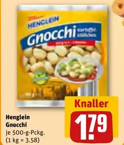 REWE DE Henglein Gnocchi tilbud