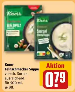 REWE DE Knorr Feinschmecker Suppe tilbud