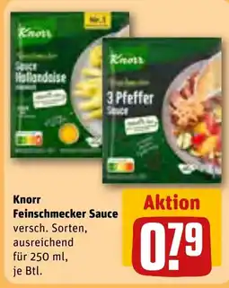 REWE DE Knorr Feinschmecker Sauce tilbud