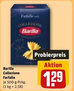 REWE DE Barilla Collezione Farfalle tilbud