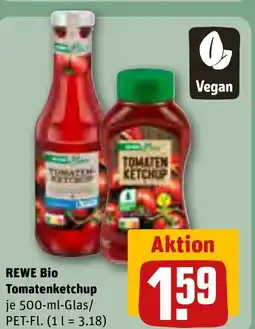 REWE DE REWE Bio Tomatenketchup tilbud