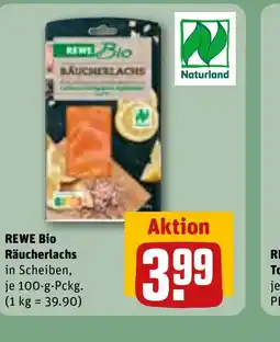 REWE DE REWE Bio Räucherlachs tilbud