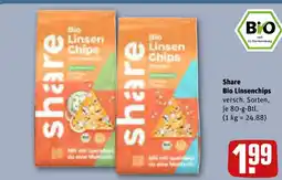 REWE DE share Bio Linsenchips tilbud
