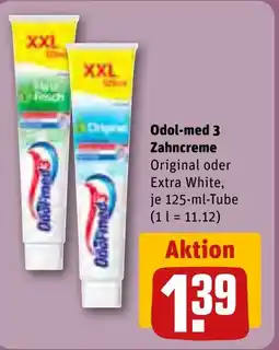 REWE DE Odol-med 3 Zahncreme tilbud
