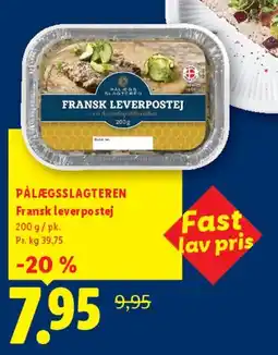 Lidl Fransk leverpostej tilbud