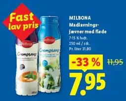 Lidl Madlavnings-jævner med fløde tilbud