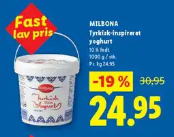 Lidl Tyrkisk-inspireret yoghurt tilbud