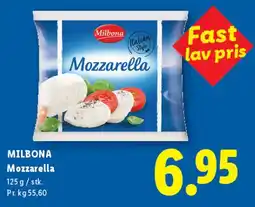 Lidl Mozzarella tilbud