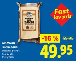 Lidl Danbo Guld tilbud