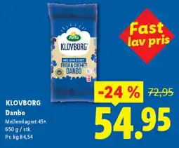 Lidl Danbo tilbud