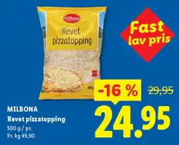 Lidl Revet pizzatopping tilbud