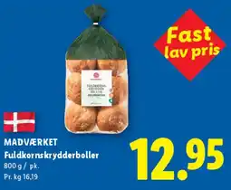 Lidl Fuldkornskrydderboller tilbud