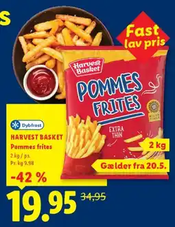 Lidl Pommes frites (2 kg) tilbud