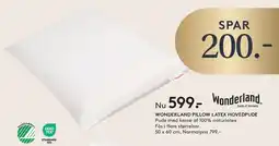 SENG Wonderland Pillow latex hovedpude tilbud