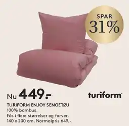 SENG Turiform Enjoy sengetøj tilbud