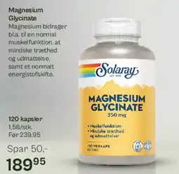 Helsam Magnesium Glycinate tilbud