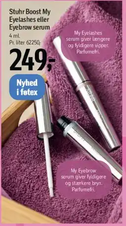 Føtex Boost My Eyelashes / Eyebrow Serum tilbud