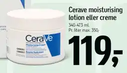 Føtex CeraVe Moisturising Lotion / Creme (produktbillede) tilbud
