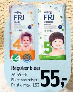 Føtex Regular bleer tilbud