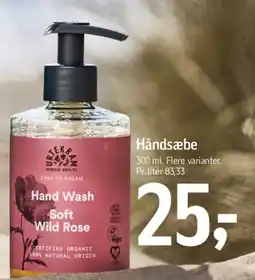 Føtex Hand Wash Soft Wild Rose tilbud