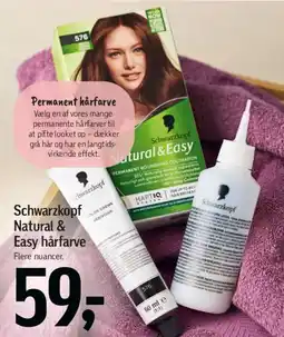 Føtex Natural & Easy hårfarve tilbud
