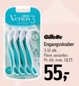 Føtex Gillette Engangsskraber tilbud