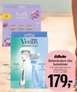 Føtex Gillette - Barberskrabere eller barberblade tilbud