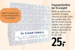 Føtex Engangshåndklæde / XL Clean Towels tilbud