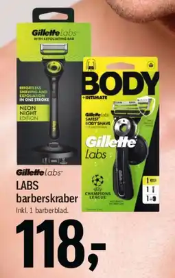 Føtex GilletteLabs barberskraber tilbud