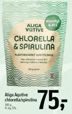Føtex Chlorella & Spirulina tilbud