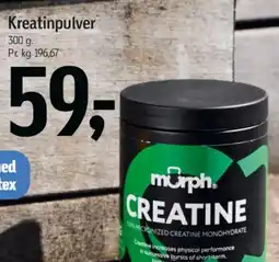 Føtex Kreatinpulver (Creatine) tilbud