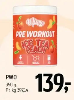 Føtex PWO (Pre Workout) tilbud