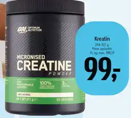 Føtex Micronised Creatine (kreatin) tilbud