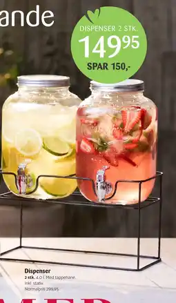 Kop & Kande Dispenser tilbud