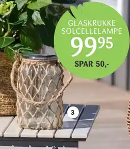 Kop & Kande Solcellelampe tilbud