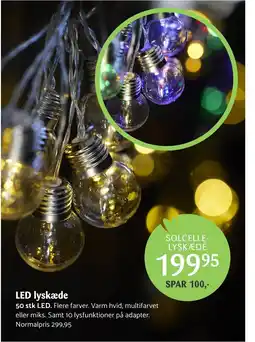 Kop & Kande LED lyskæde tilbud