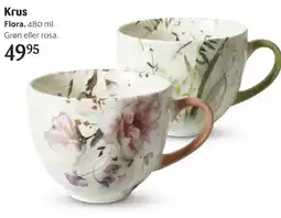 Kop & Kande Krus Flora tilbud
