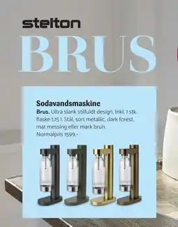 Kop & Kande Sodavandsmaskine tilbud