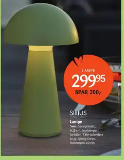 Kop & Kande Lampe Sam tilbud